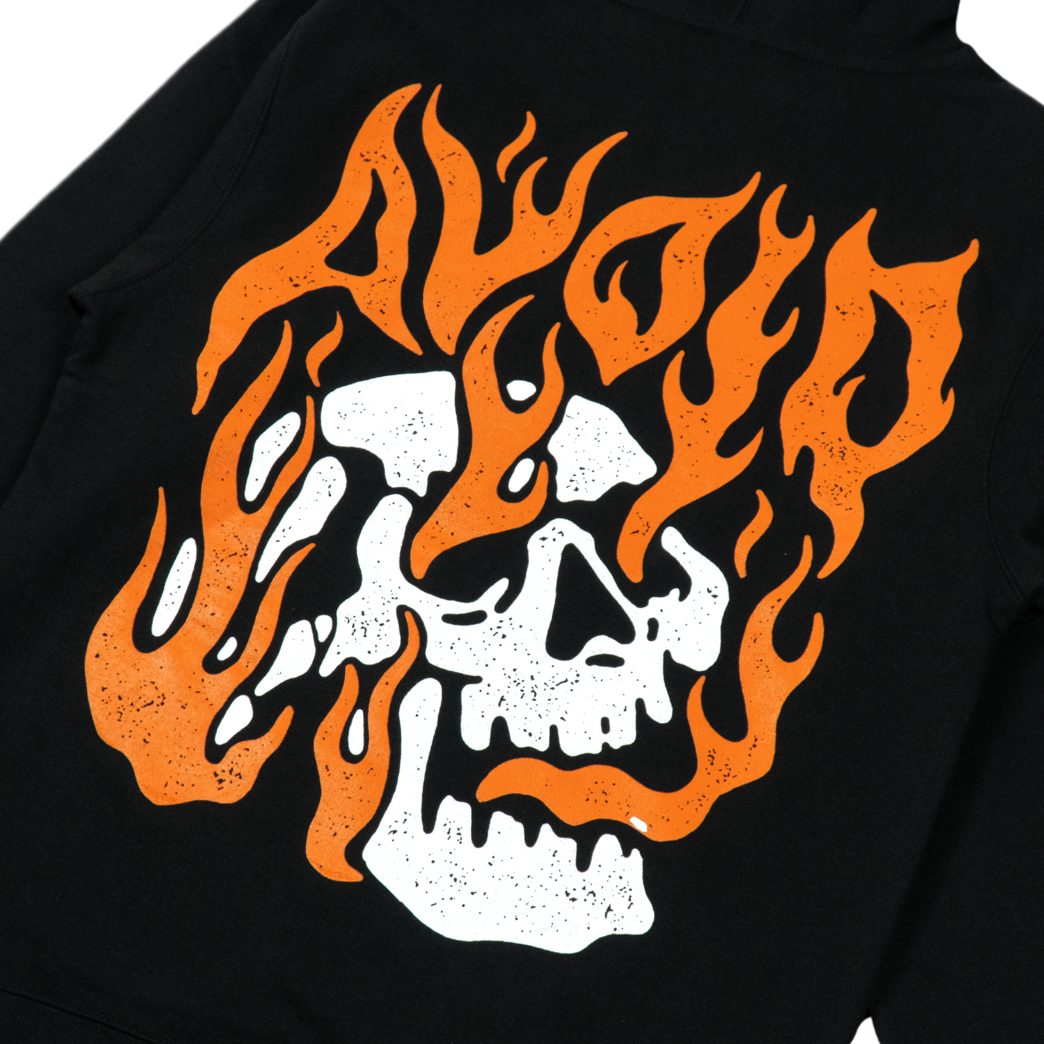 AVOID - Flame Skull Hoodie