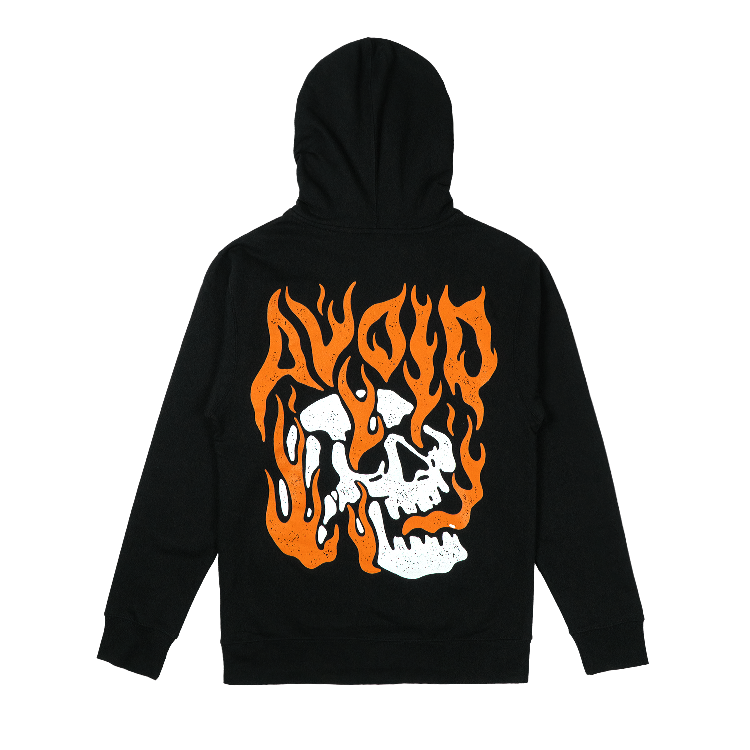 AVOID - Flame Skull Hoodie