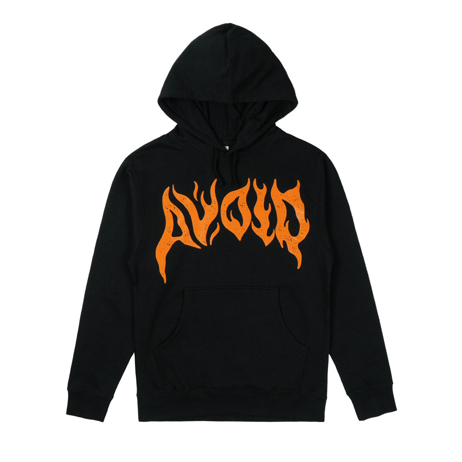 AVOID - Flame Skull Hoodie