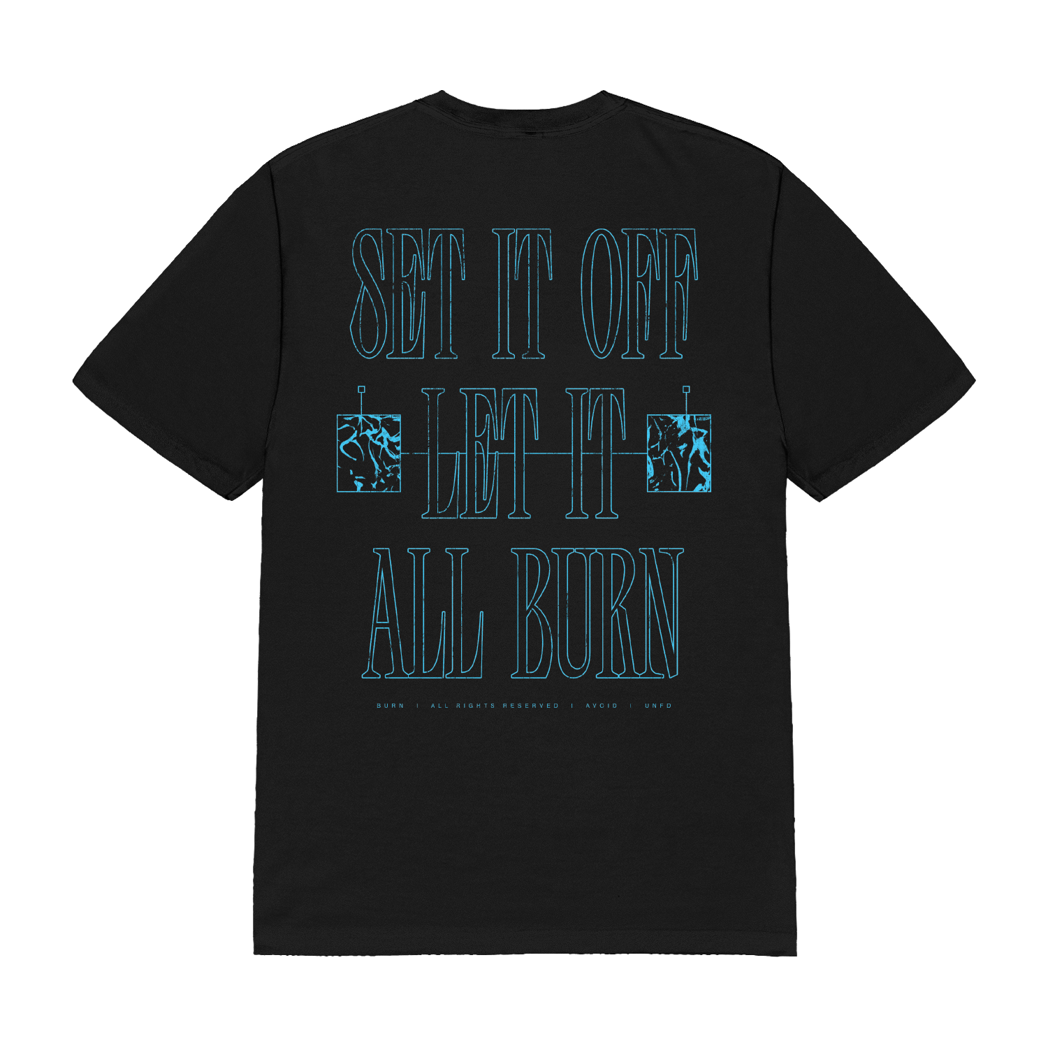 Avoid - Let It Burn Black T-Shirt