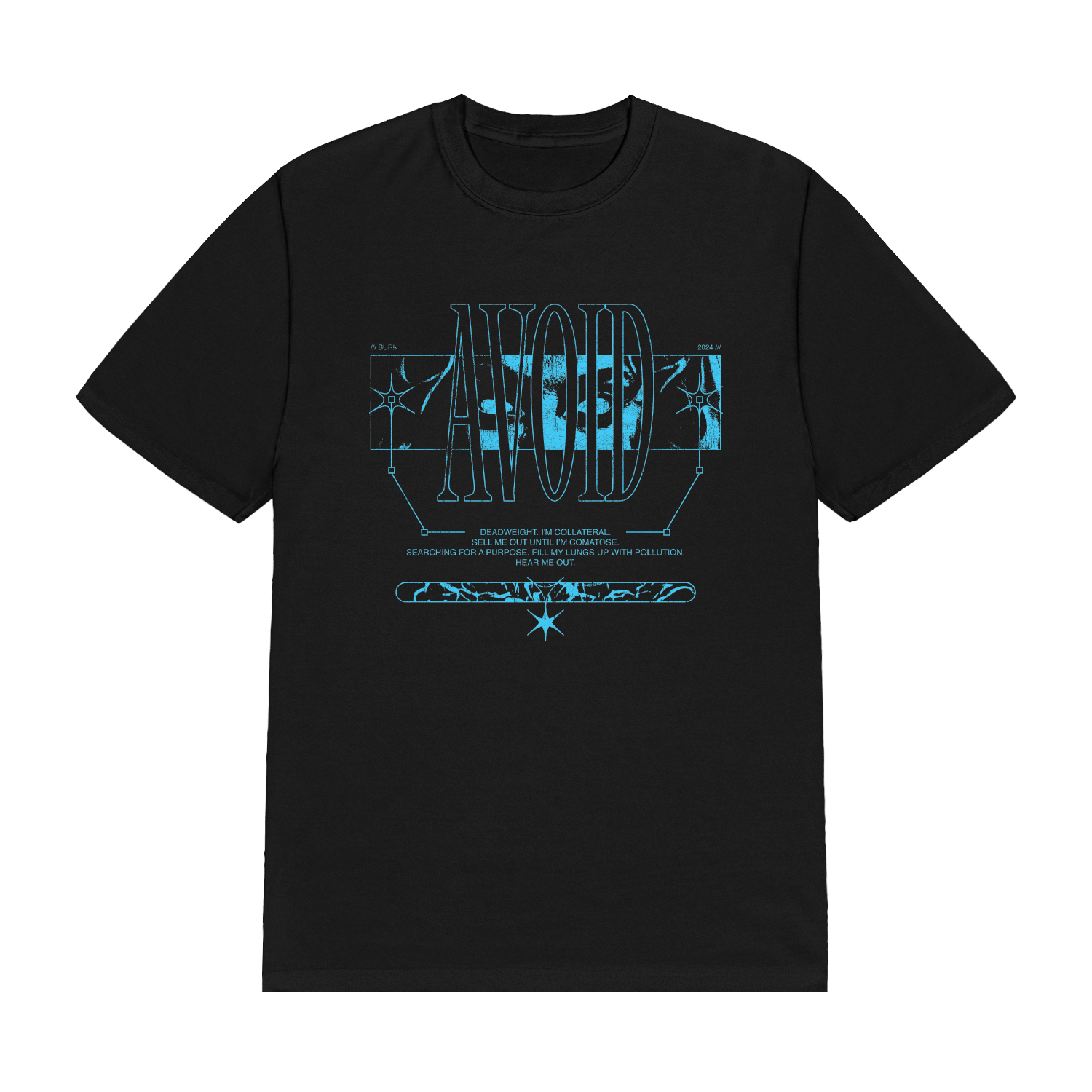 Avoid - Let It Burn Black T-Shirt