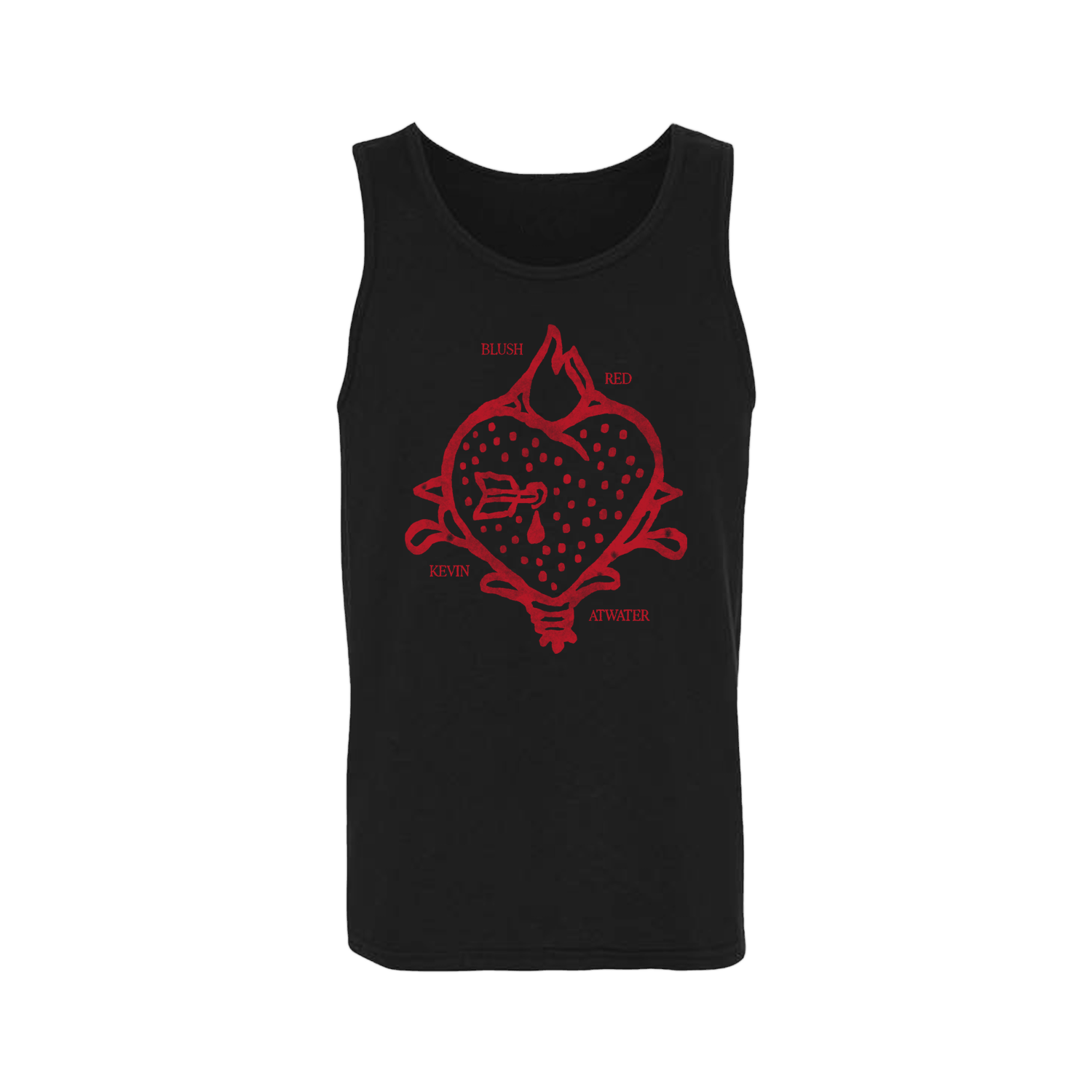 Kevin Atwater - Blush Red Tank Top