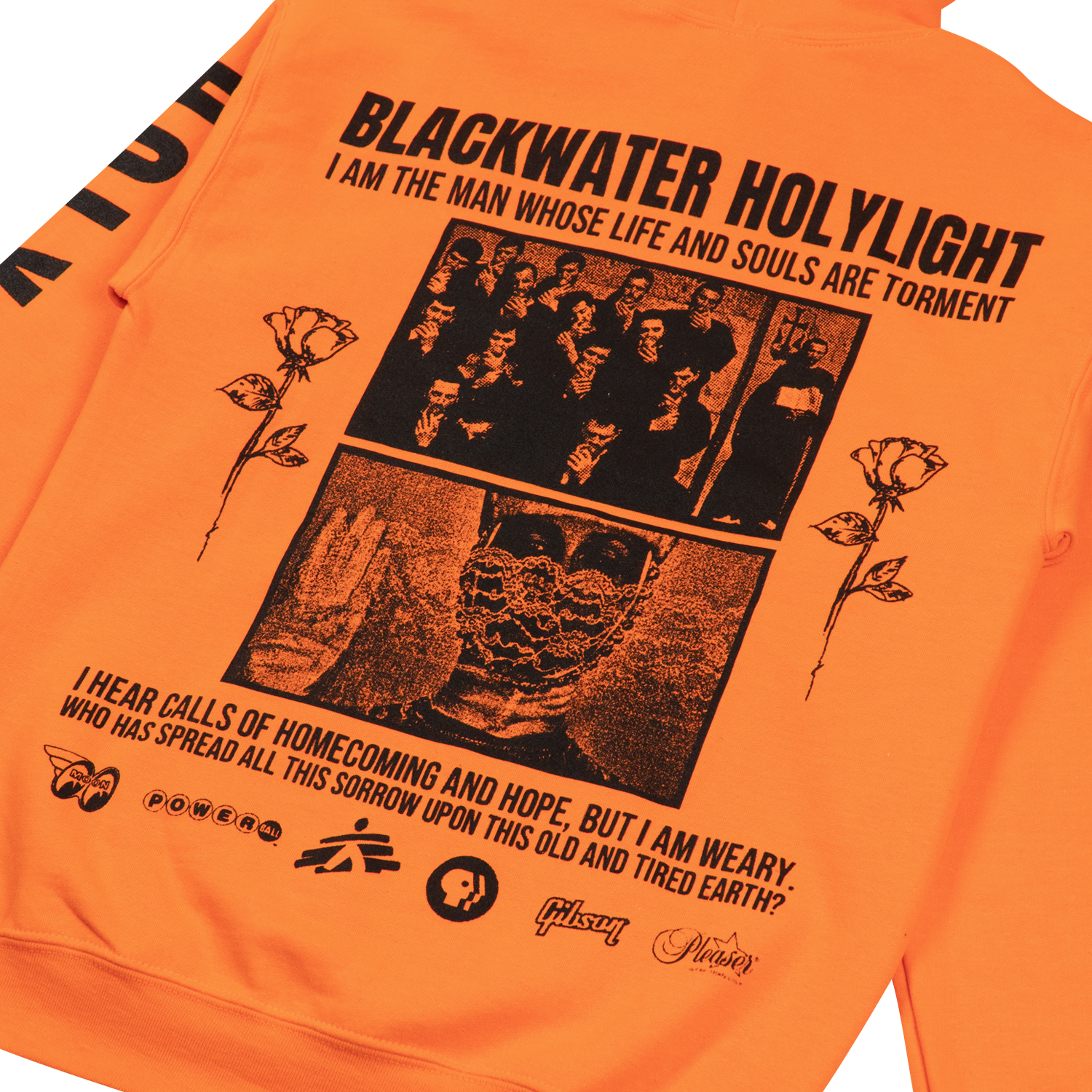 Blackwater Holylight - Old And Tired Earth Hoodie - ORANGE