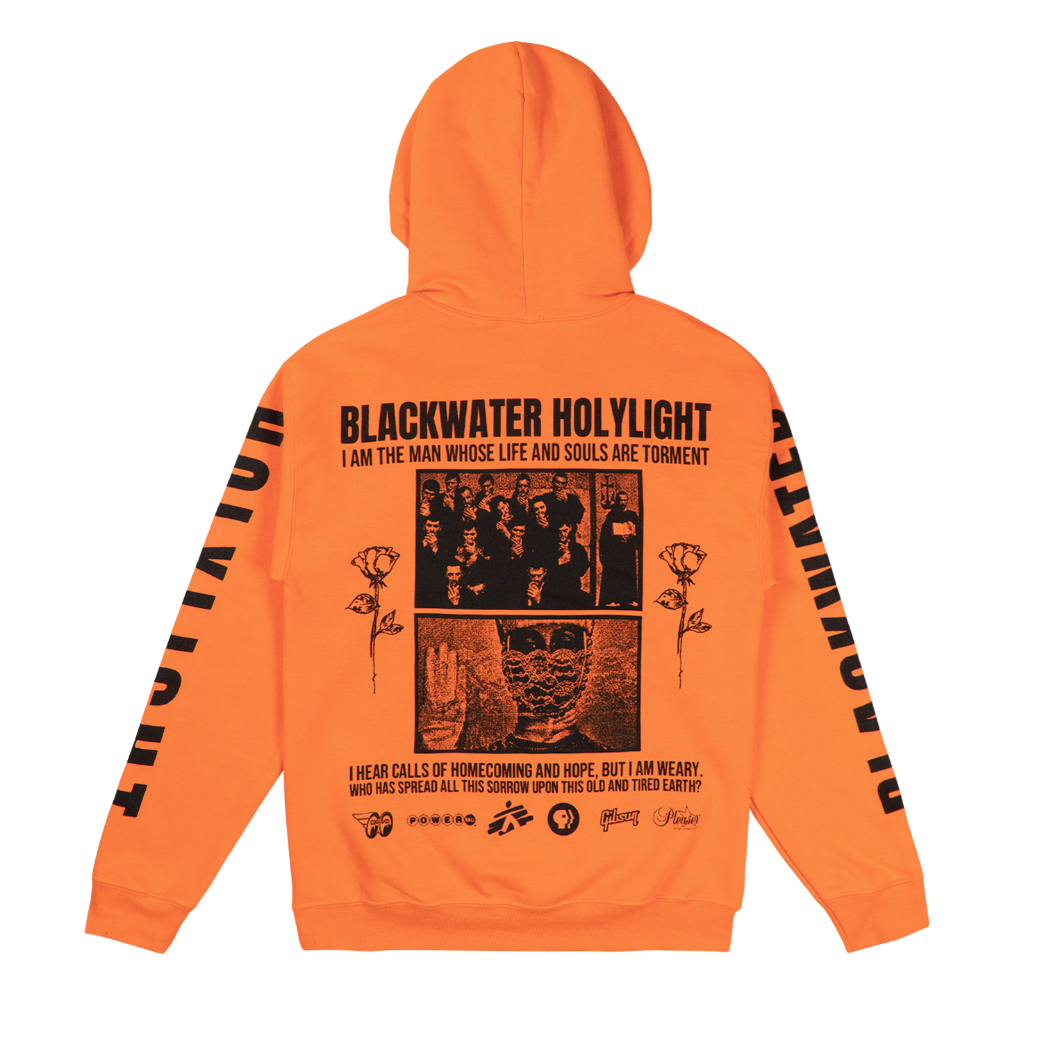 Blackwater Holylight - Old And Tired Earth Hoodie - ORANGE