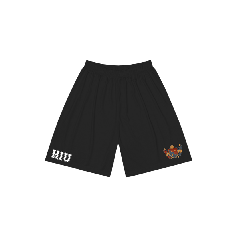 BeardPrincess - HIU Athletics Basketball Shorts - Black