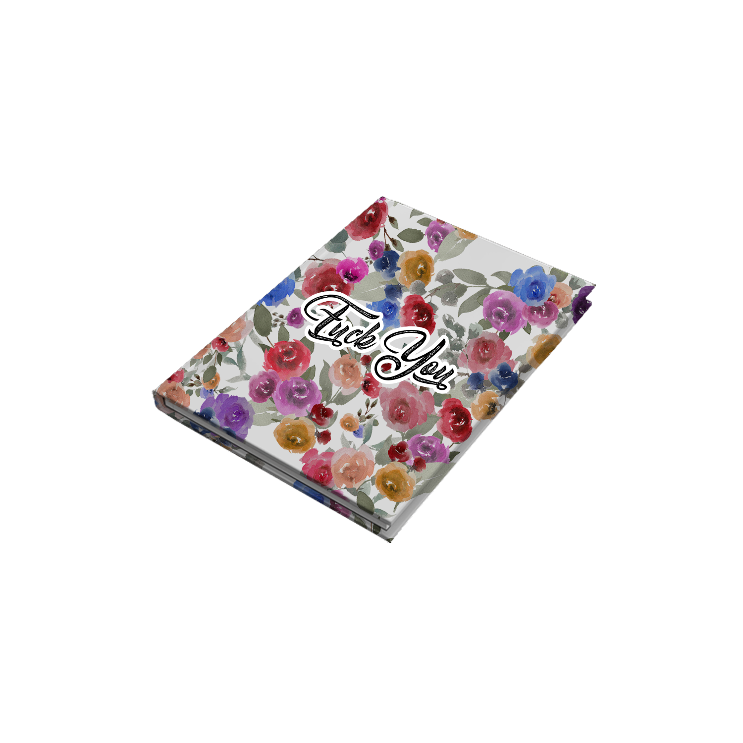 BeardPrincess - Floral Fuck You Journal