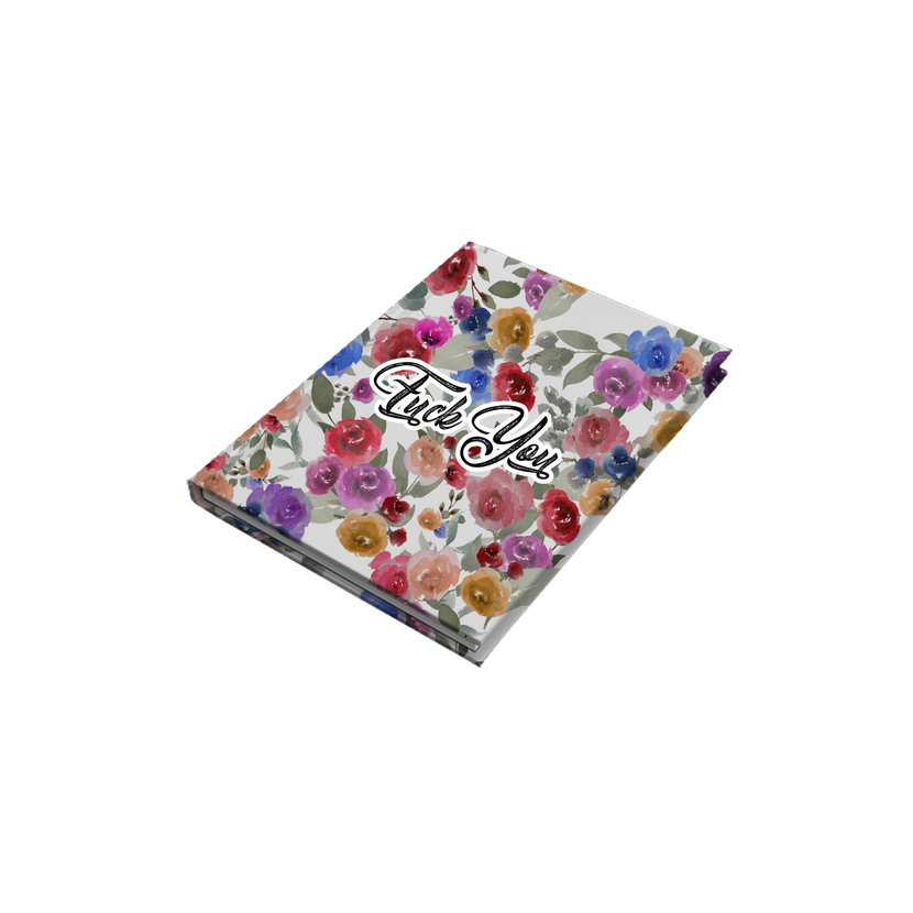BeardPrincess - Floral Fuck You Journal