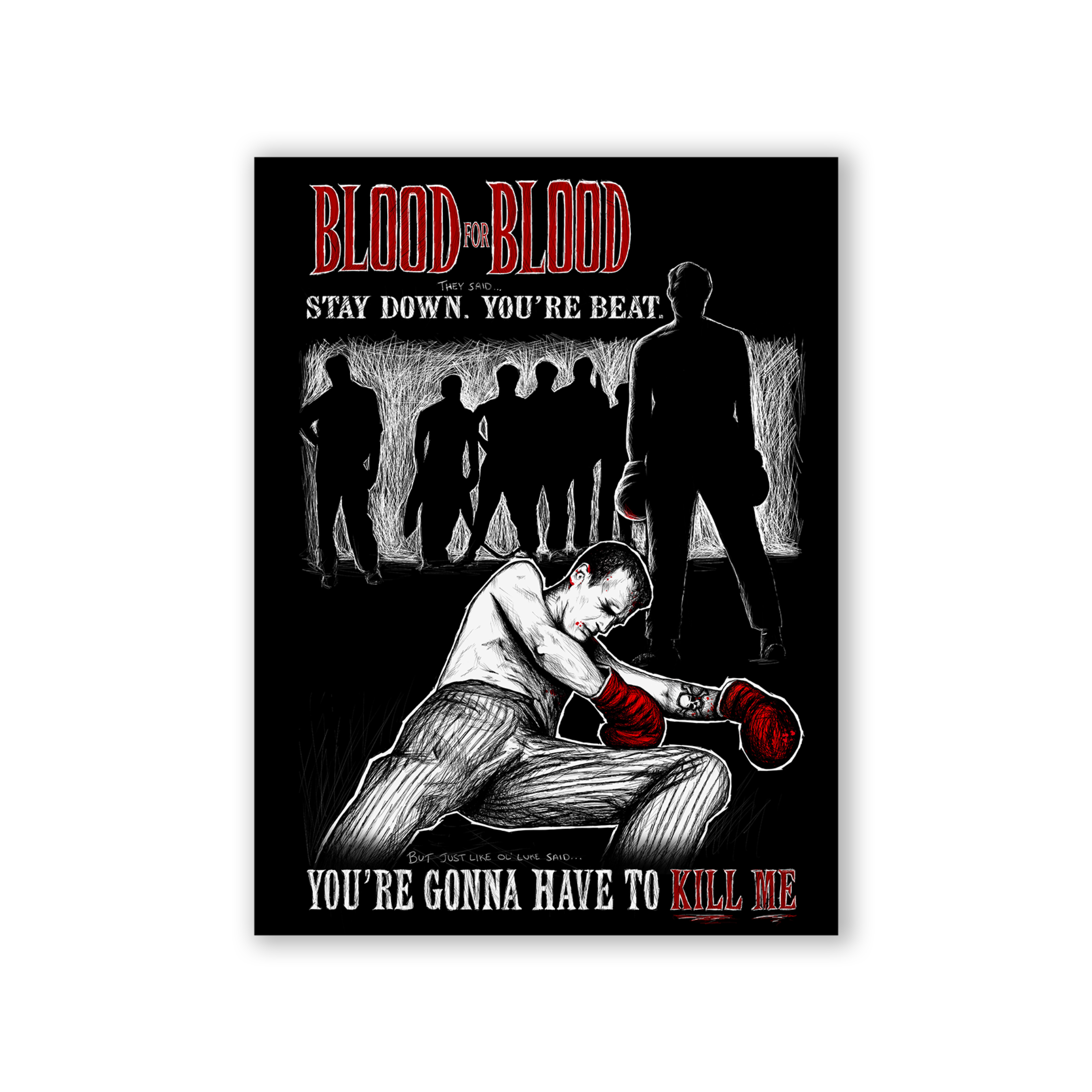 Blood For Blood - Kill Me Poster