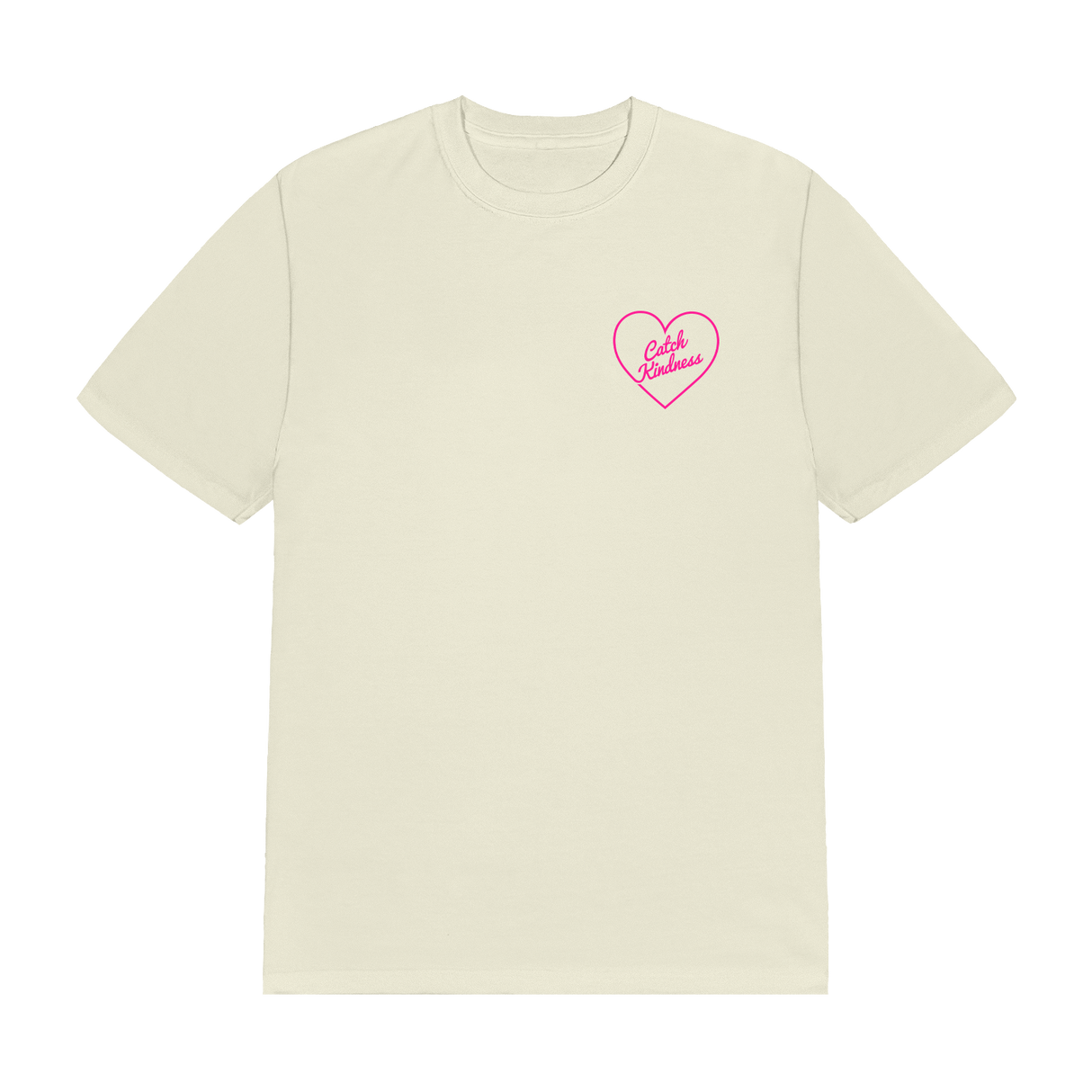 Bronson Balholm - Catch Kindness Ivory & Pink T-Shirt