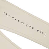 The Dream Adopters - You Can You Will Sweatpants (Ecru)
