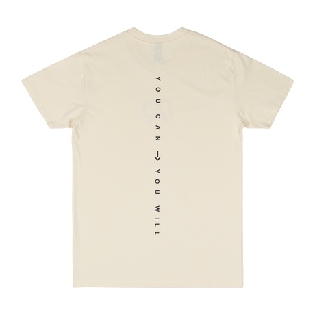 The Dream Adopters - You Can You Will T-Shirt (Ecru)