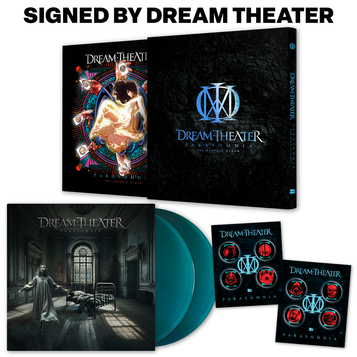 Dream Theater: Parasomnia – The Graphic Album (Signed Platinum Edition)