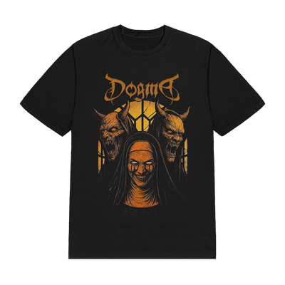 a black t-shirt with a black background