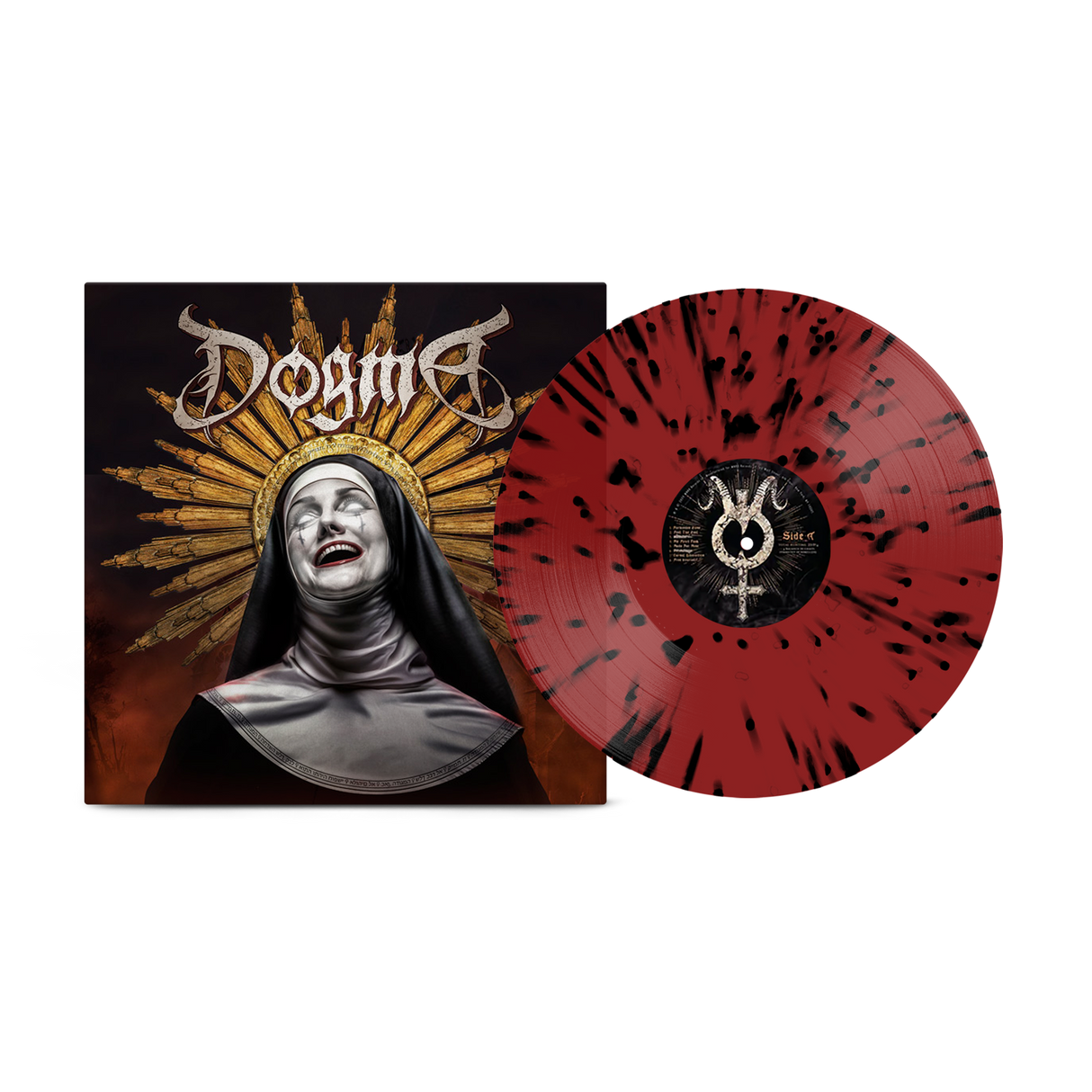 Dogma - Dogma Scarlet Blood / Black Mass Drip Vinyl