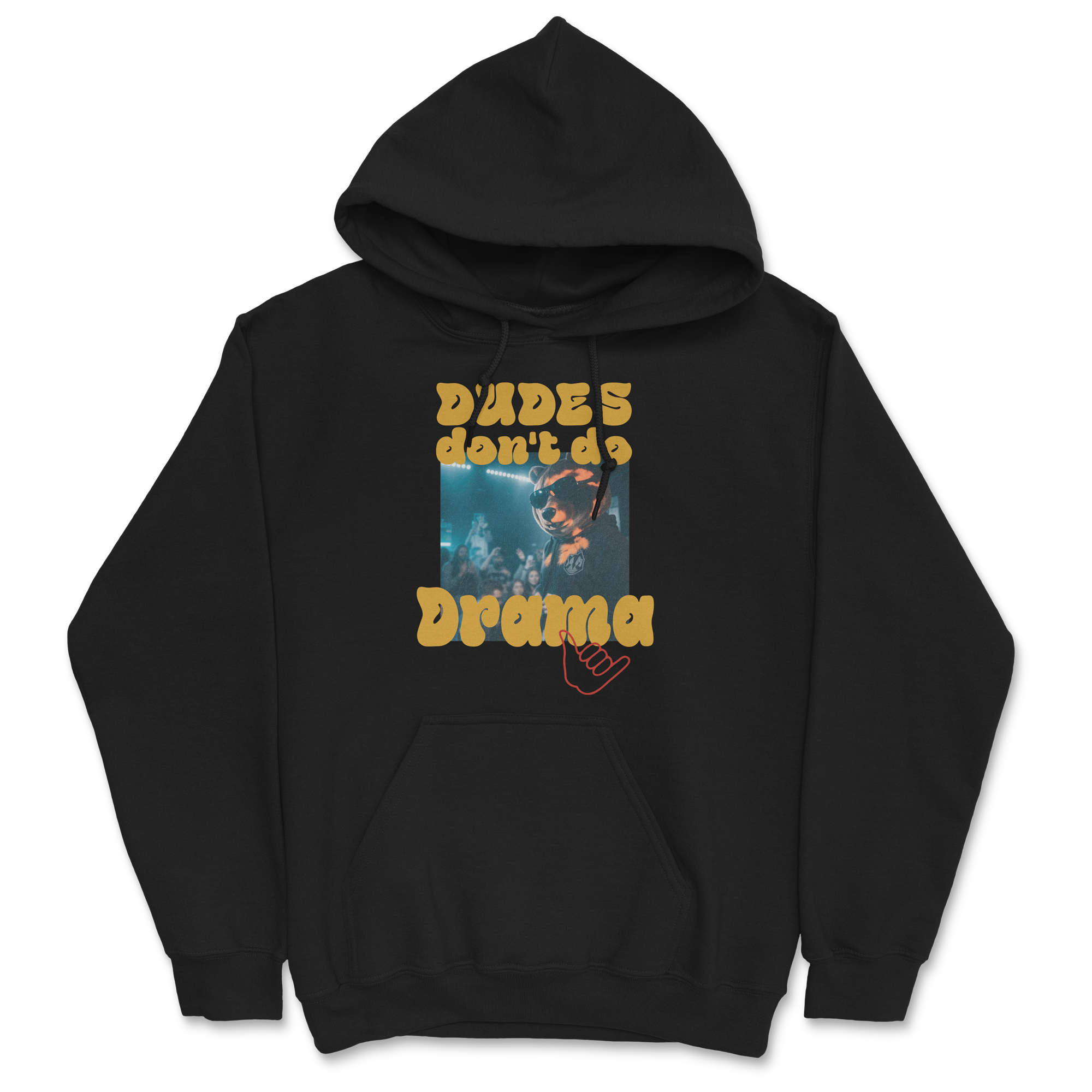 Don't Do Drama Hoodie - Black