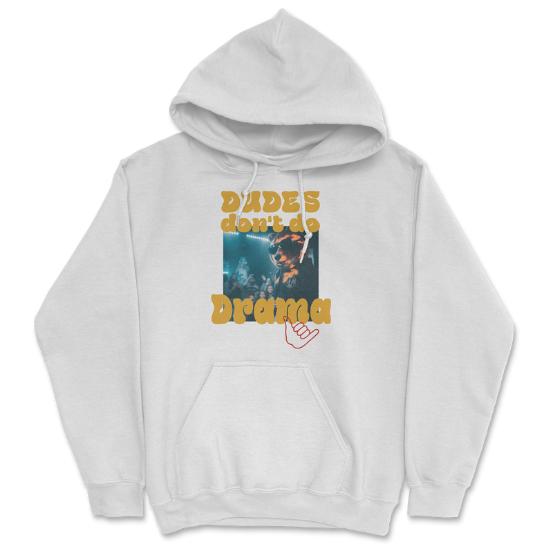 Don't Do Drama Hoodie - White