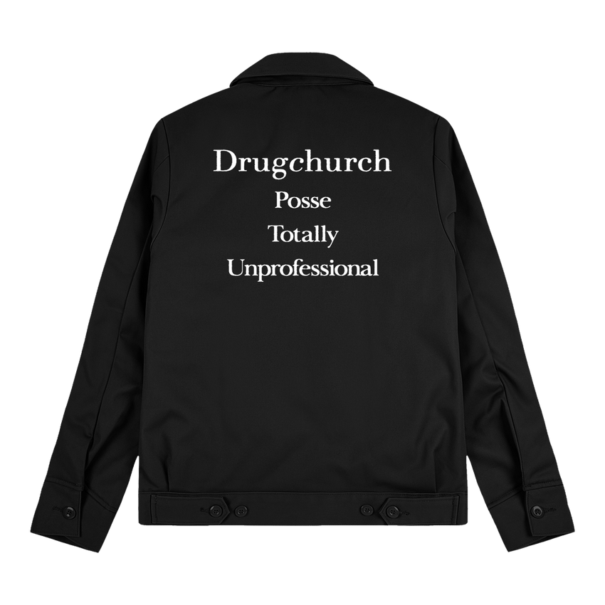 Drug Church - DC POSSE DICKIES JACKET BLACK