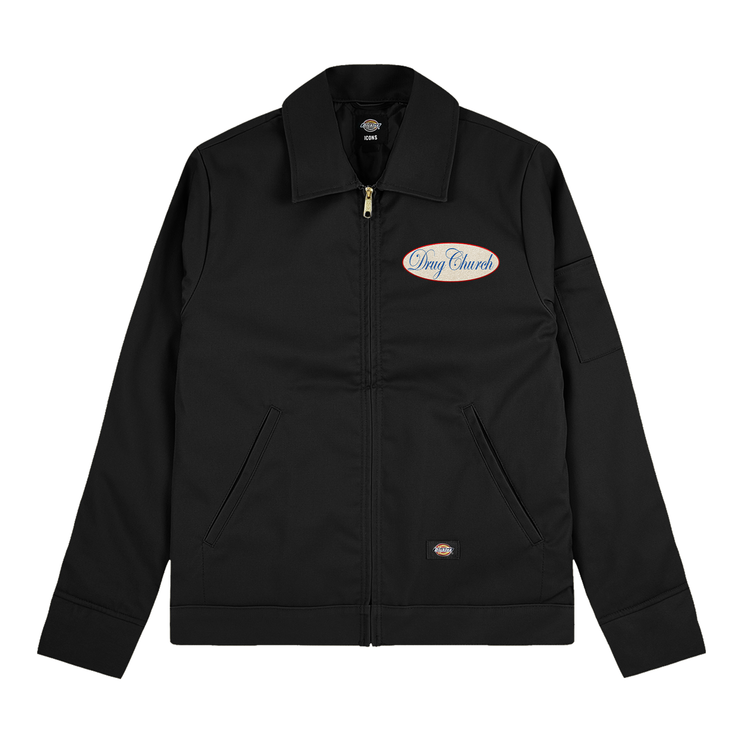 Drug Church - DC POSSE DICKIES JACKET BLACK