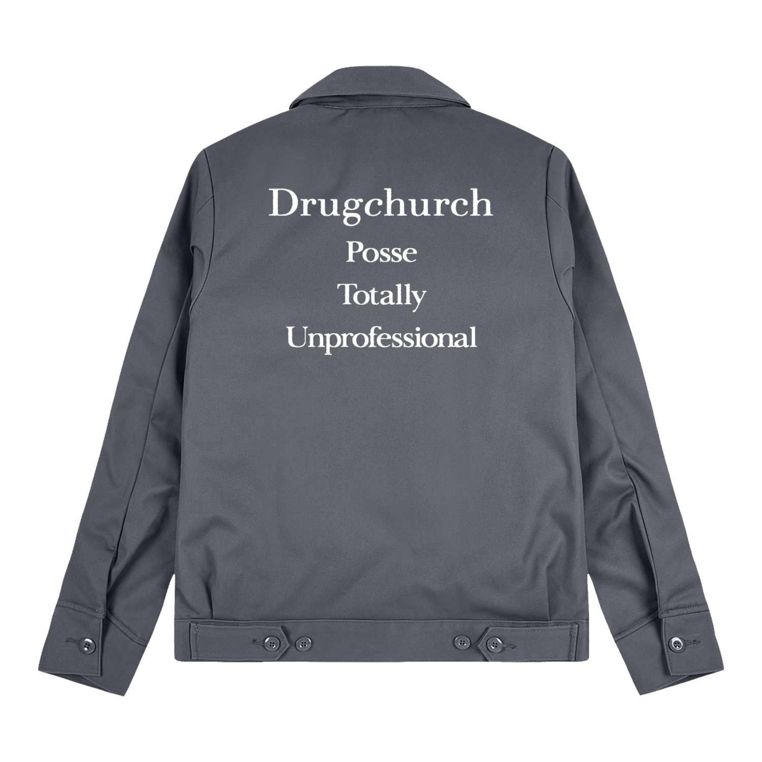 Drug Church - DC POSSE DICKIES JACKET GREY