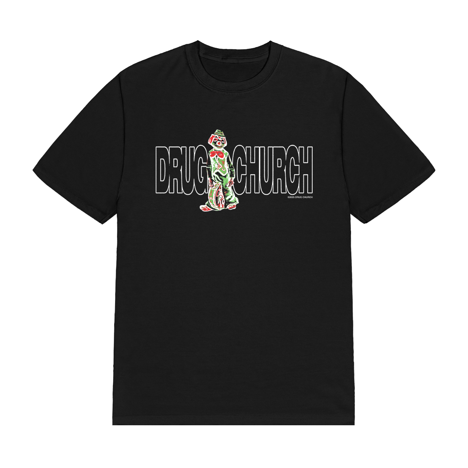 Drug Church - CLOWN TEE (BLACK)
