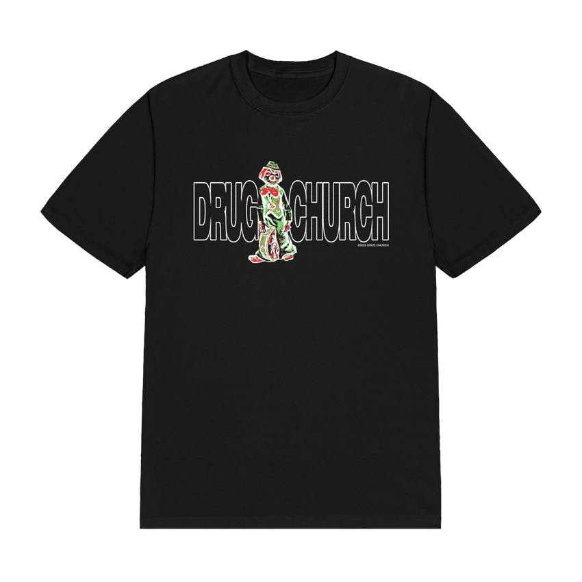 Drug Church - CLOWN TEE (BLACK)