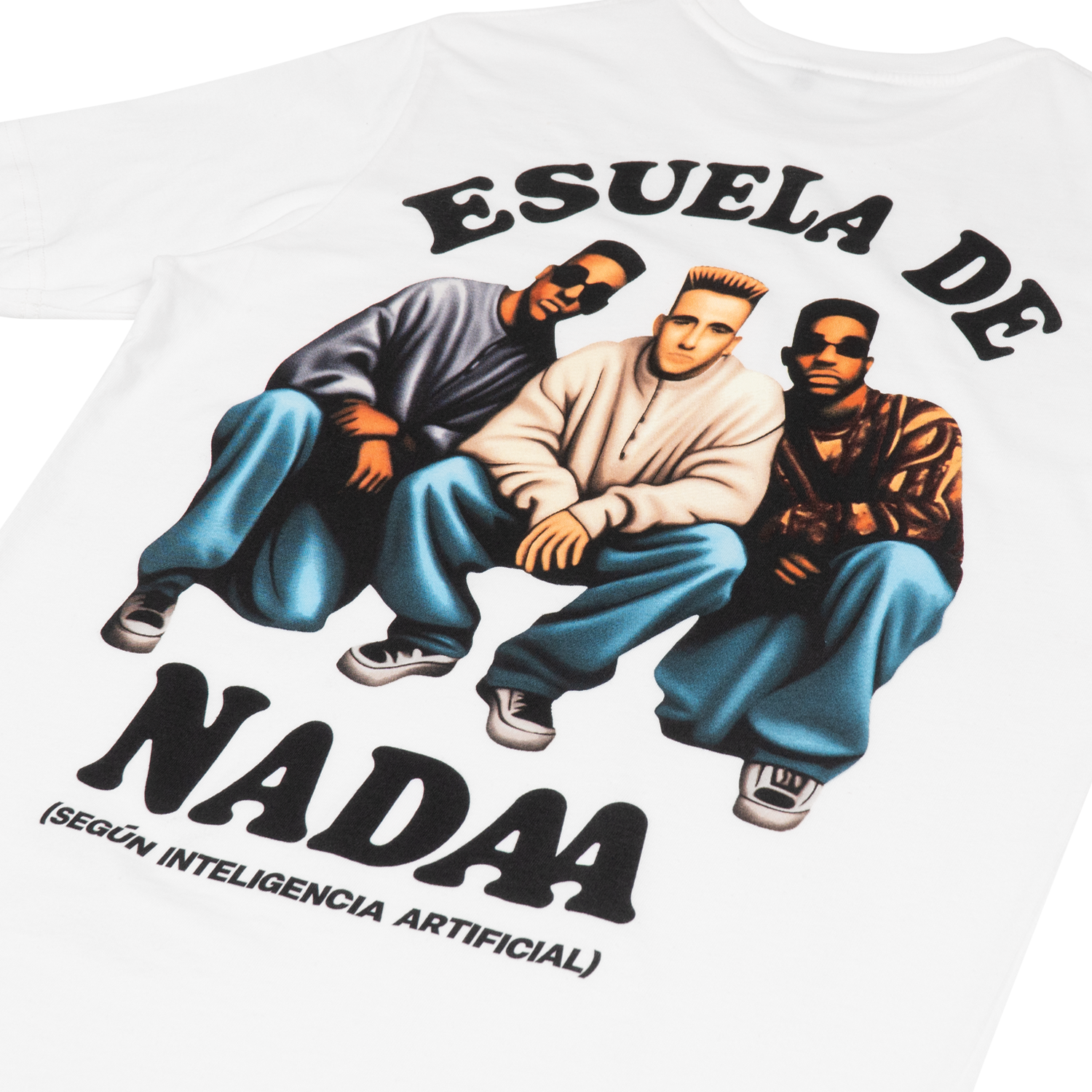 Escuela De Nada - AI White Tee