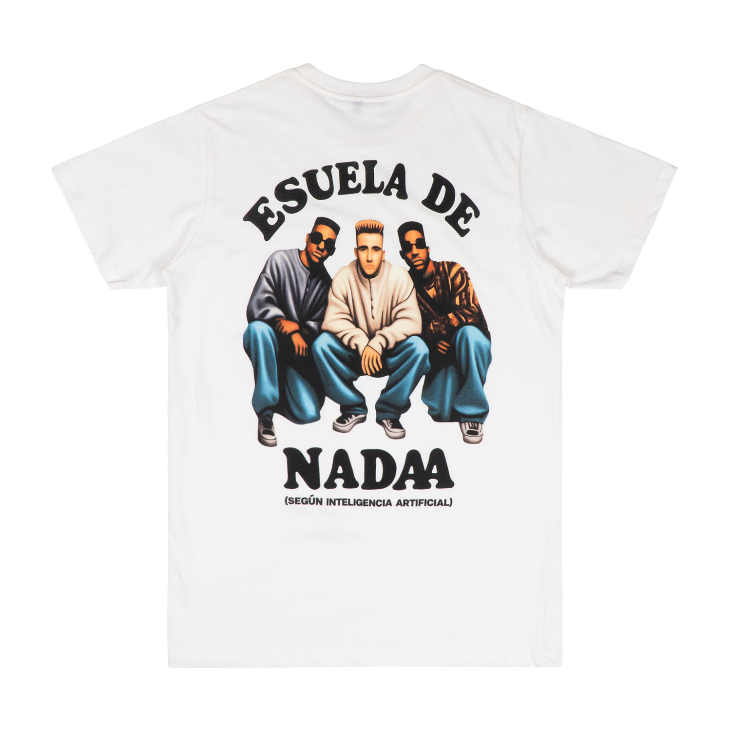 Escuela De Nada - AI White Tee