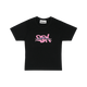 Escuela De Nada - 4 the Girlies Black Baby Tee
