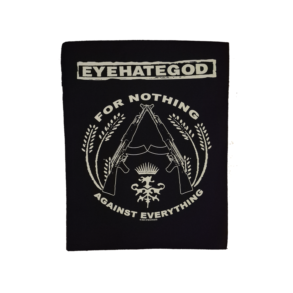 EYEHATEGOD - For Nothing Back Patch