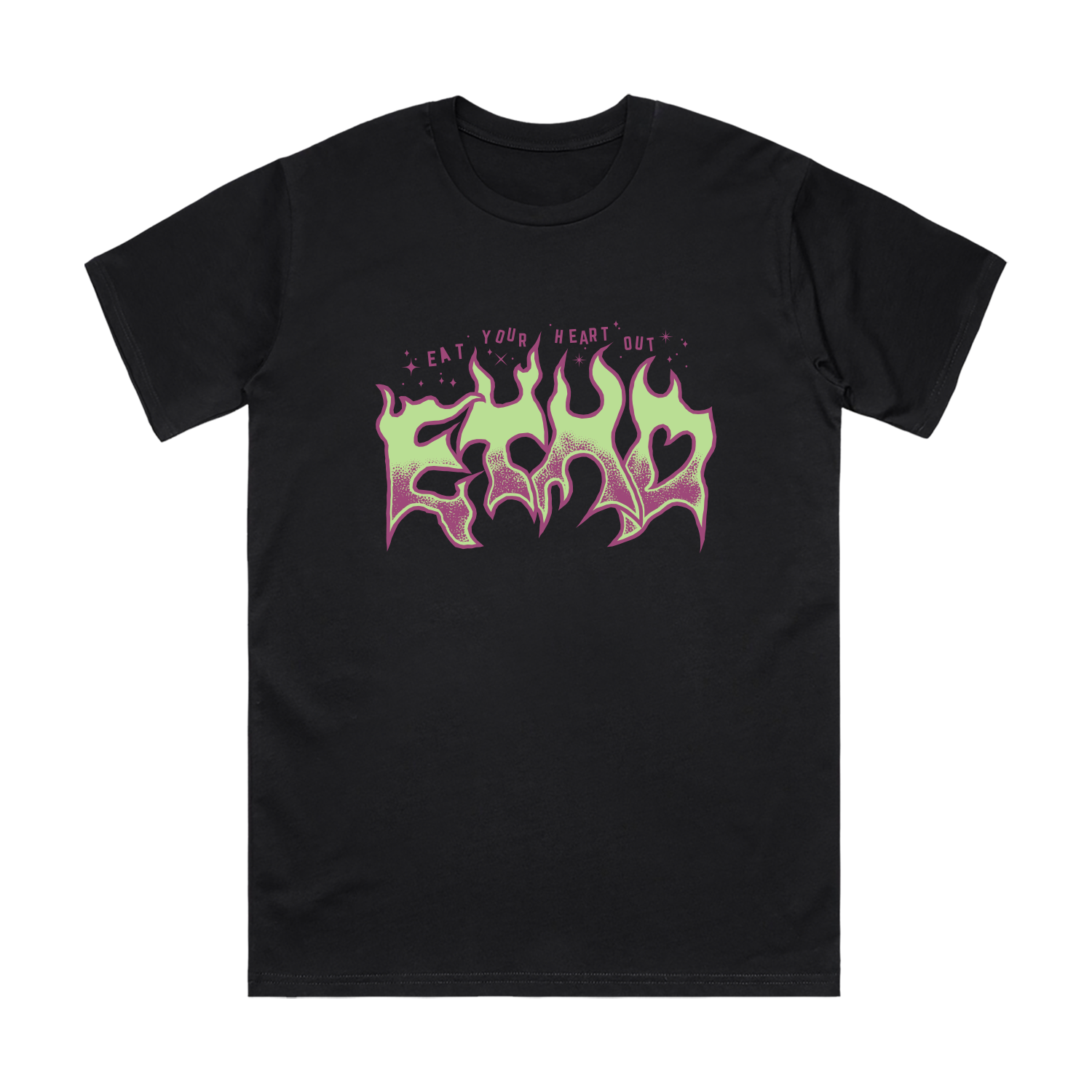 Passion Eight Records - Eat Your Heart Out - Flame Logo Tee