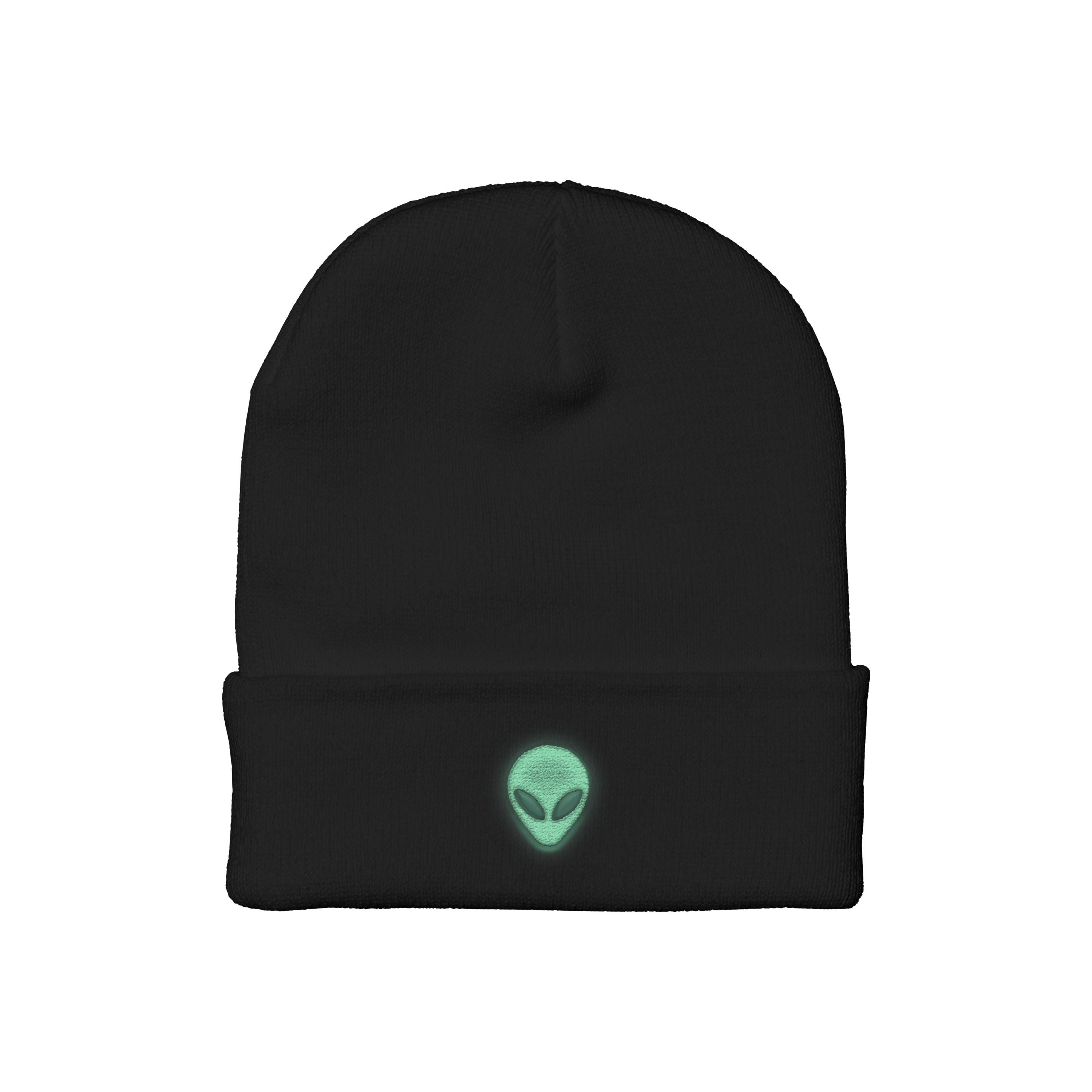 Glow In The Dark Patch Beanie