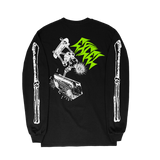 EXCEL - Handplant Green Print Long Sleeve