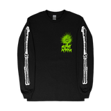 EXCEL - Handplant Green Print Long Sleeve