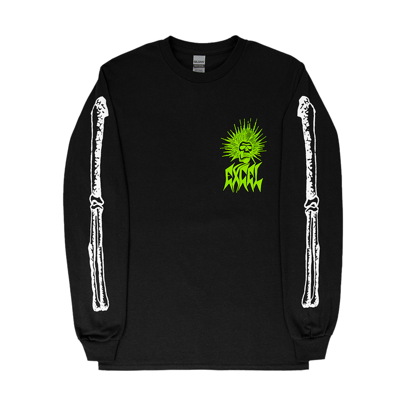 EXCEL - Handplant Green Print Long Sleeve