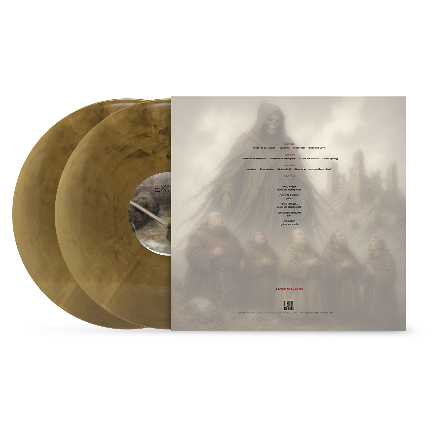 EXTOL - Synergy 2xLP - Gold & Black Marble