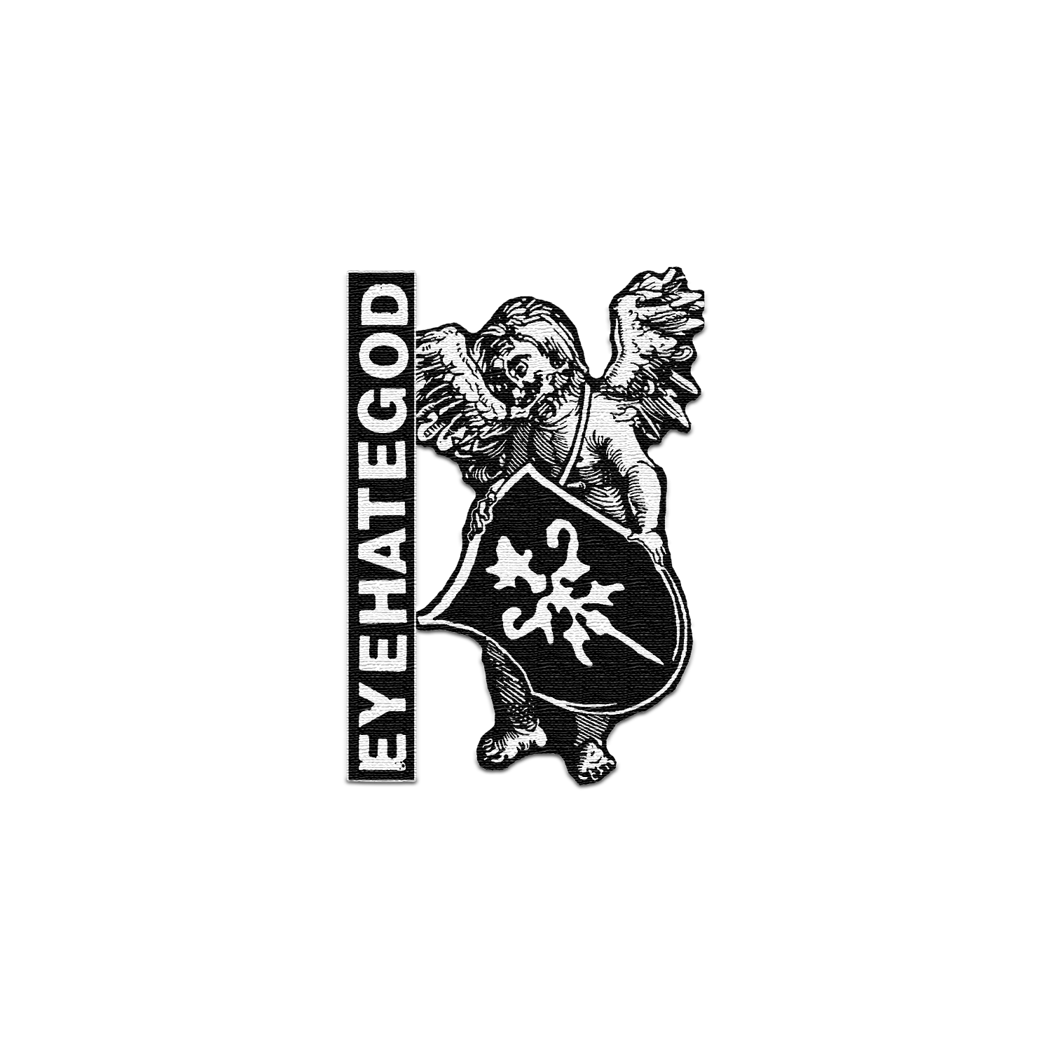 EYEHATEGOD - Xan Angel Embroidered Patch