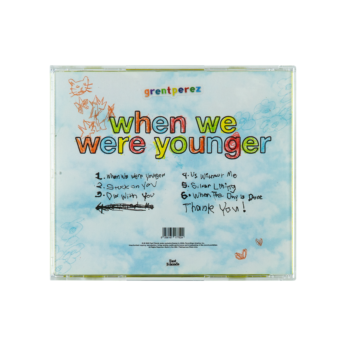 grentperez - When We Were Younger CD