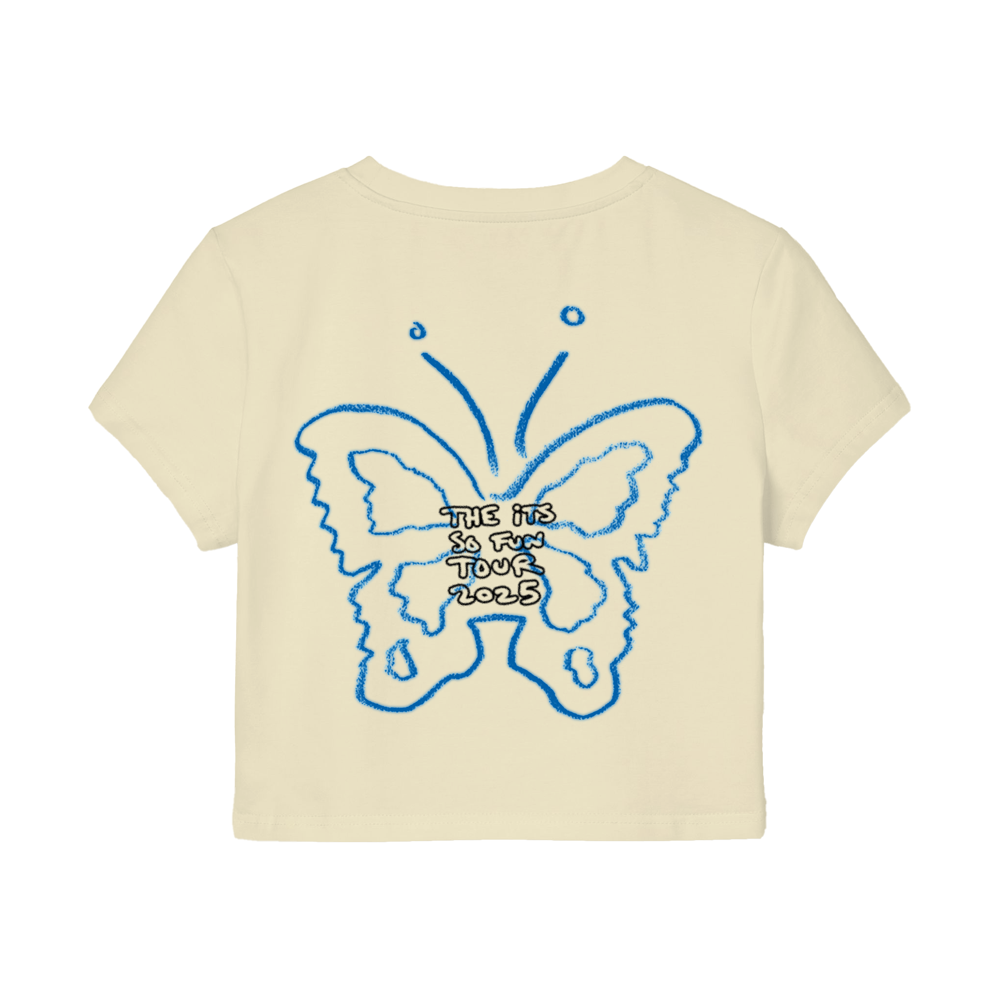 Grace Enger - Girls Like Boys Baby Tee - Creme
