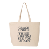Grace Enger - See You Again Tote - Natural