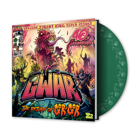 GWAR: 'The Return of Gor Gor' Deluxe Comic Book + Vinyl LP (Limited Edition Evergreen)
