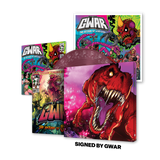 GWAR: 'The Return of Gor Gor' Signed Platinum Edition Comic Book + Vinyl LP (Limited Edition Fruit Punch)