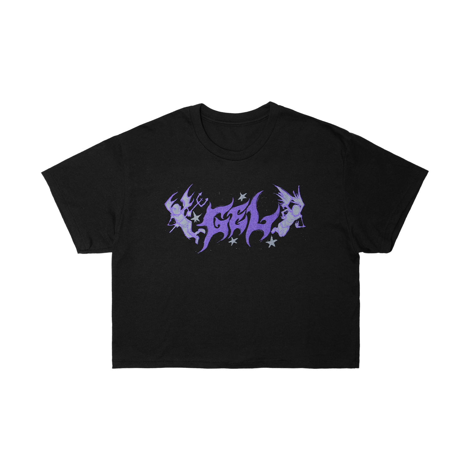 Gel - Devil & Angel Crop Top