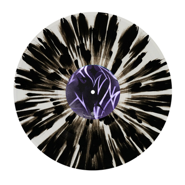Gel - PERSONA EP - Milky Clear with Black Heavy Splatter