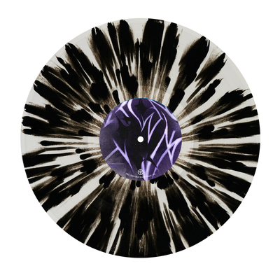 Gel - PERSONA EP - Milky Clear with Black Heavy Splatter
