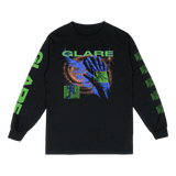 Glare - Blue Hand Long Sleeve
