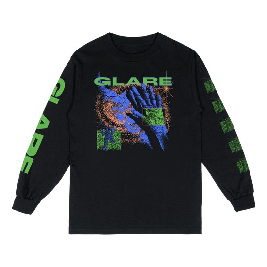 Glare - Blue Hand Long Sleeve