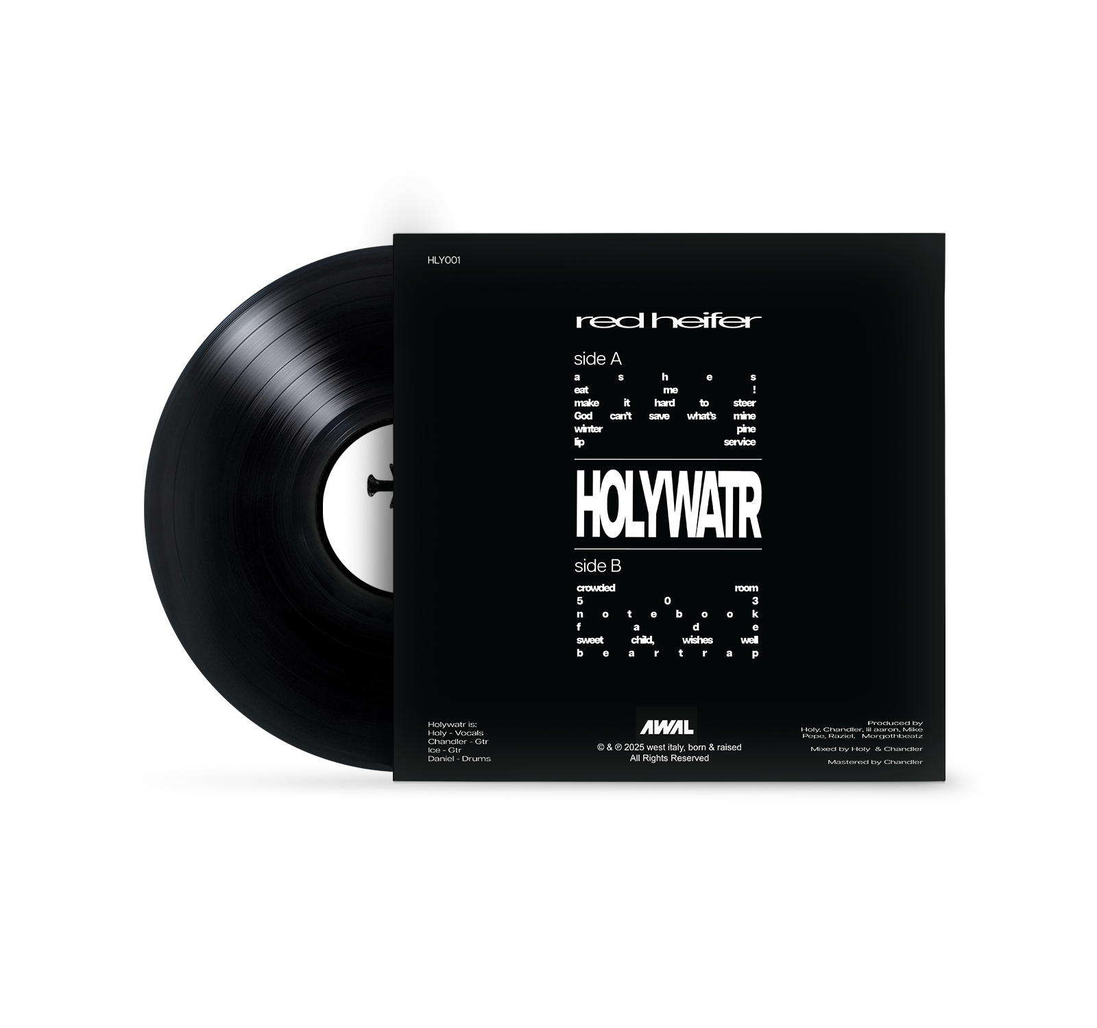 Holywatr -  Red Heifer LP (Pre-Order)