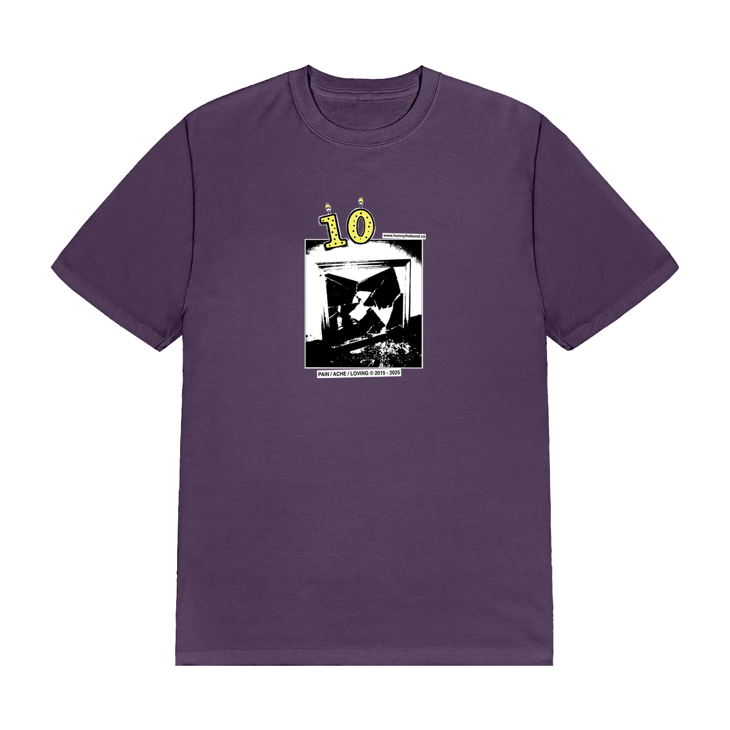 HUNNY - Pain / Ache / Loving 10 YR Tee