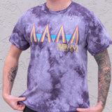 Many Eyes - Blackberry Crystal Dye Tee