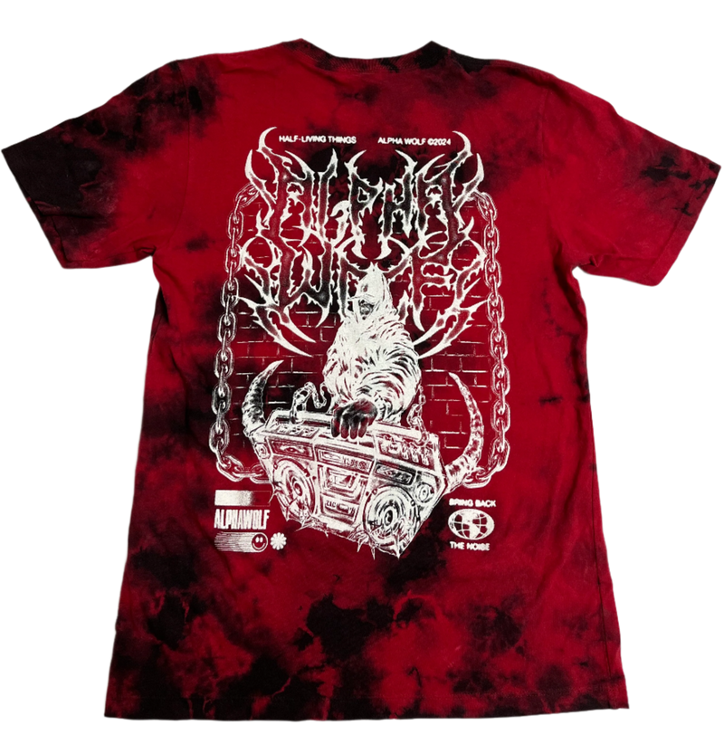 Alpha Wolf - Custom Dye T-Shirt